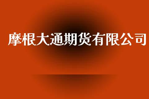摩根大通期货有限公司_https://www.apanben.com_股市指导_第1张