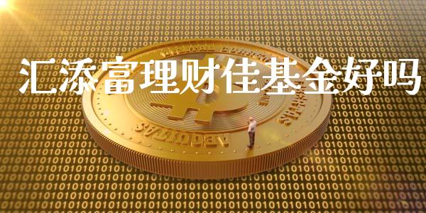 汇添富理财佳基金好吗_https://www.apanben.com_国际财经_第1张
