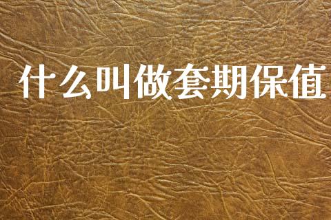 什么叫做套期保值_https://www.apanben.com_国际财经_第1张