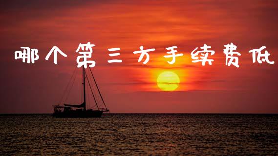 哪个第三方手续费低_https://www.apanben.com_在线喊单_第1张