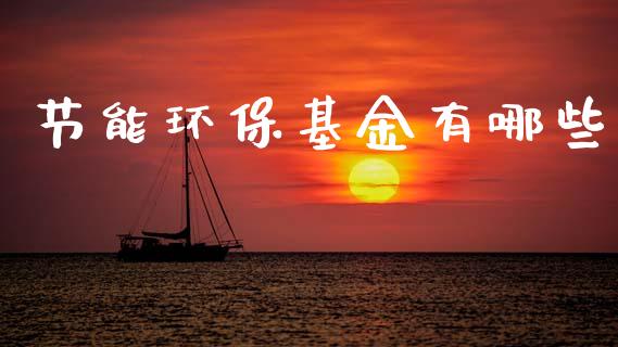 节能环保基金有哪些_https://www.apanben.com_在线喊单_第1张