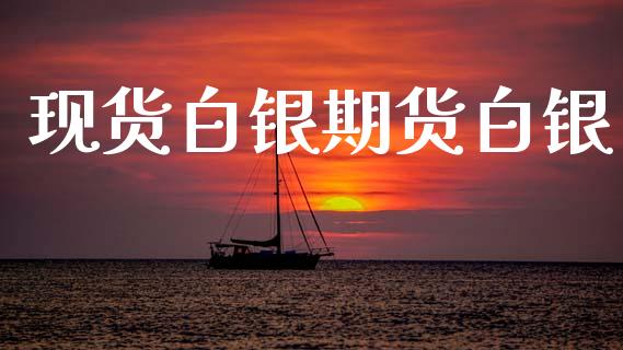 现货白银期货白银_https://www.apanben.com_国际财经_第1张
