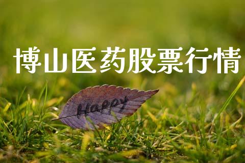 博山医药股票行情_https://www.apanben.com_股市分析_第1张