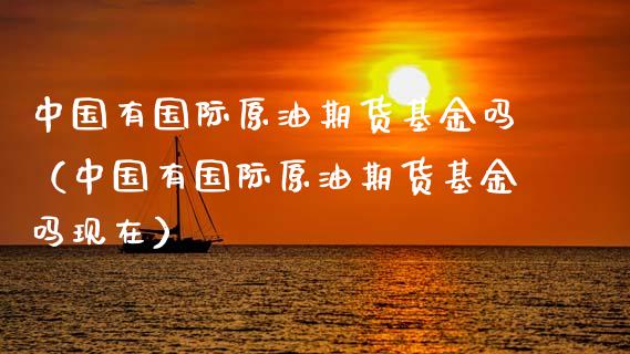 中国有国际原油期货基金吗（中国有国际原油期货基金吗现在）_https://www.apanben.com_期货学院_第1张