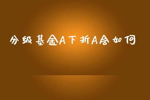 分级基金A下折A会如何_https://www.apanben.com_国际财经_第1张