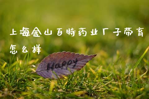 上海金山百特药业厂子带育怎么样_https://www.apanben.com_股票怎么玩_第1张
