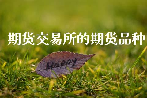 期货交易所的期货品种_https://www.apanben.com_国际期货_第1张
