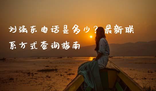 刘强东电话是多少？最新联系方式查询指南_https://www.apanben.com_在线喊单_第1张