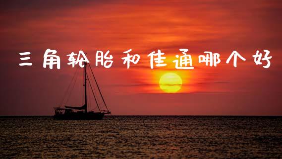三角轮胎和佳通哪个好_https://www.apanben.com_股市分析_第1张
