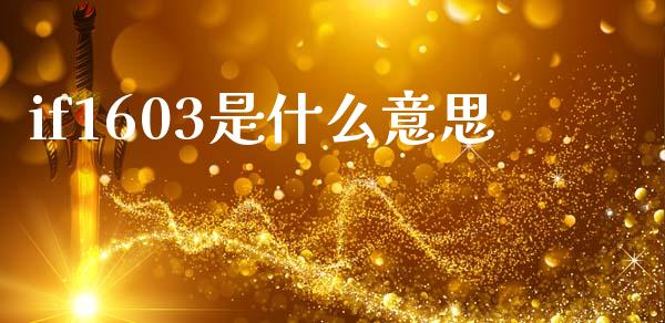 if1603是什么意思_https://www.apanben.com_期货学院_第1张