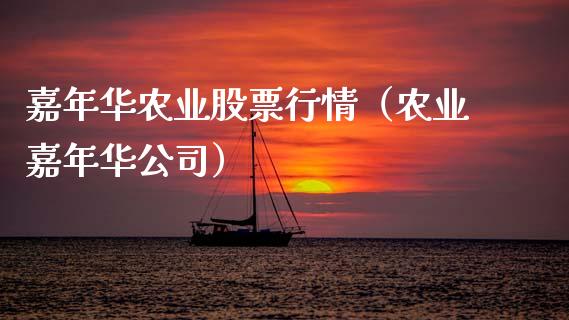 嘉年华农业股票行情（农业嘉年华公司）_https://www.apanben.com_股市指导_第1张