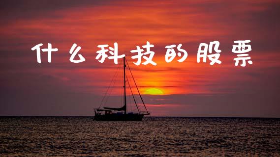 什么科技的股票_https://www.apanben.com_国际财经_第1张