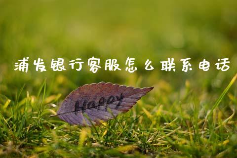 浦发银行客服怎么联系电话_https://www.apanben.com_财经资讯_第1张