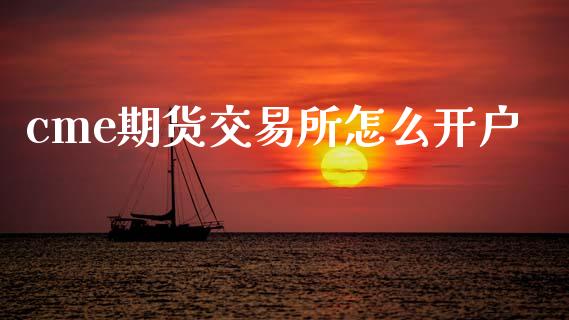 cme期货交易所怎么开户_https://www.apanben.com_股市指导_第1张