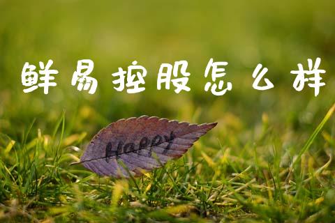 鲜易控股怎么样_https://www.apanben.com_在线喊单_第1张