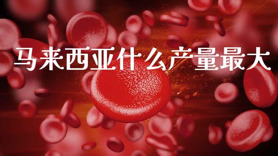马来西亚什么产量最大_https://www.apanben.com_股票怎么玩_第1张