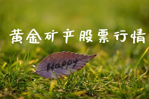 黄金矿产股票行情_https://www.apanben.com_股票怎么玩_第1张