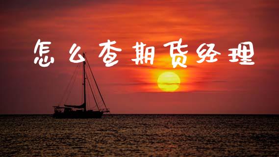 怎么查期货经理_https://www.apanben.com_股票怎么玩_第1张