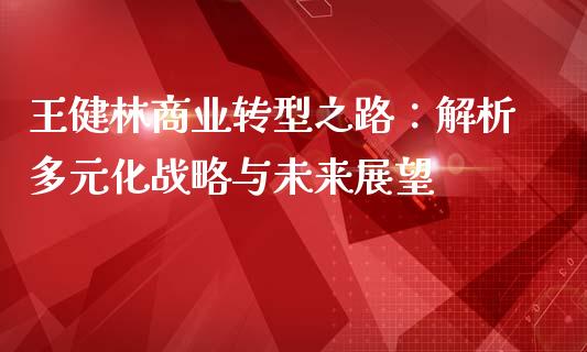 王健林商业转型之路：解析多元化战略与未来展望_https://www.apanben.com_国际财经_第1张