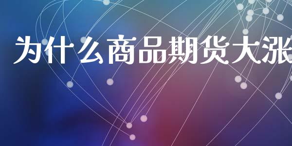 为什么商品期货大涨_https://www.apanben.com_股票怎么玩_第1张