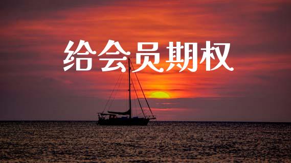 给会员期权_https://www.apanben.com_财经资讯_第1张