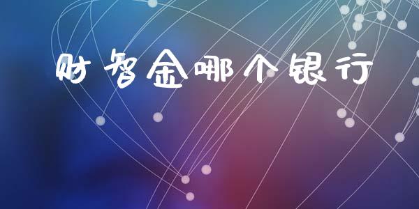 财智金哪个银行_https://www.apanben.com_股票怎么玩_第1张