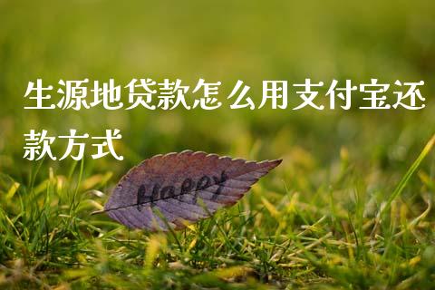 生源地贷款怎么用支付宝还款方式_https://www.apanben.com_股票怎么玩_第1张