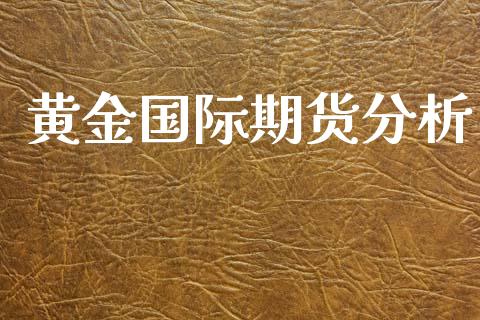 黄金国际期货分析_https://www.apanben.com_期货学院_第1张