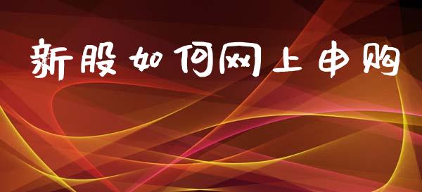 新股如何网上申购_https://www.apanben.com_股市分析_第1张