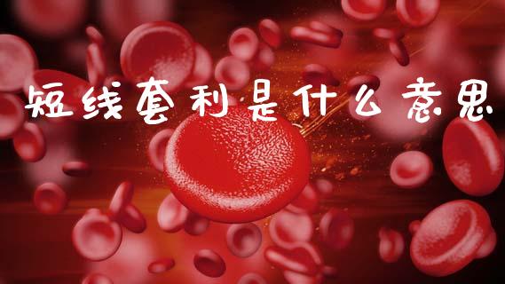 短线套利是什么意思_https://www.apanben.com_国际财经_第1张