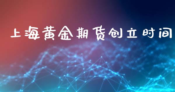 上海黄金期货创立时间_https://www.apanben.com_期货学院_第1张