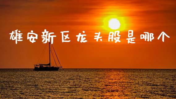 雄安新区龙头股是哪个_https://www.apanben.com_期货学院_第1张