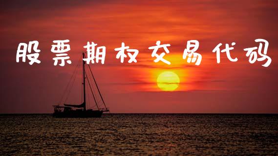股票期权交易代码_https://www.apanben.com_国际期货_第1张