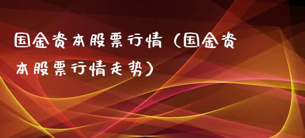 国金资本股票行情（国金资本股票行情走势）_https://www.apanben.com_股票怎么玩_第1张