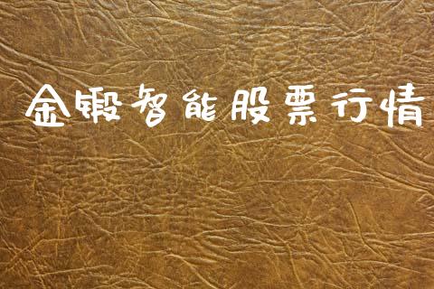 金锻智能股票行情_https://www.apanben.com_股市指导_第1张
