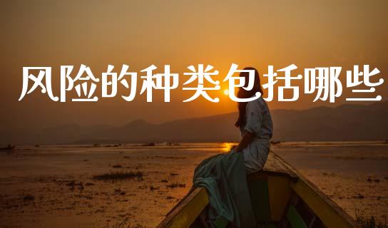 风险的种类包括哪些_https://www.apanben.com_在线喊单_第1张
