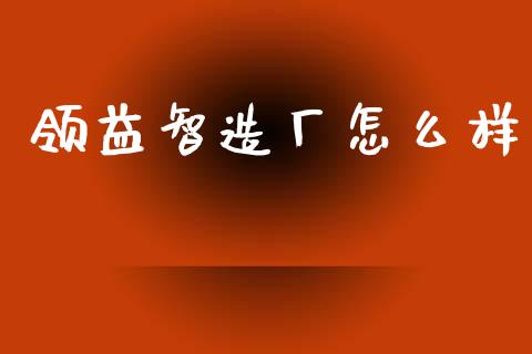 领益智造厂怎么样_https://www.apanben.com_财经资讯_第1张