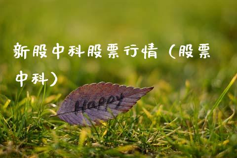 新股中科股票行情（股票 中科）_https://www.apanben.com_股票怎么玩_第1张
