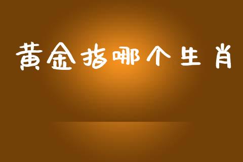 黄金指哪个生肖_https://www.apanben.com_期货学院_第1张