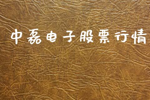 中磊电子股票行情_https://www.apanben.com_股市指导_第1张