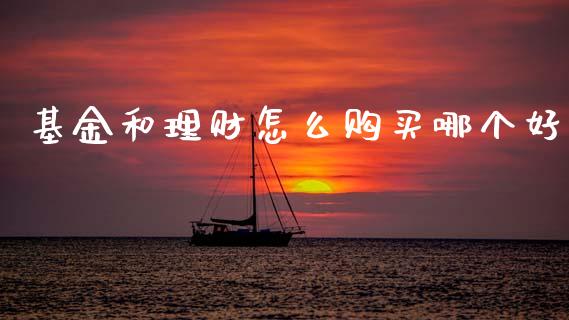 基金和理财怎么购买哪个好_https://www.apanben.com_国际财经_第1张