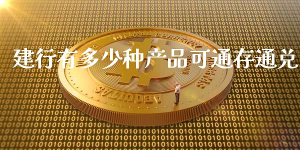 建行有多少种产品可通存通兑_https://www.apanben.com_国际期货_第1张