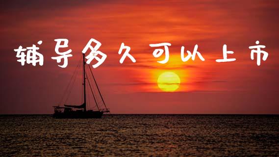 辅导多久可以上市_https://www.apanben.com_期货学院_第1张