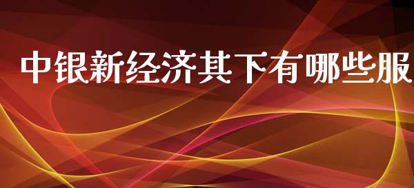 中银新经济其下有哪些服_https://www.apanben.com_期货学院_第1张