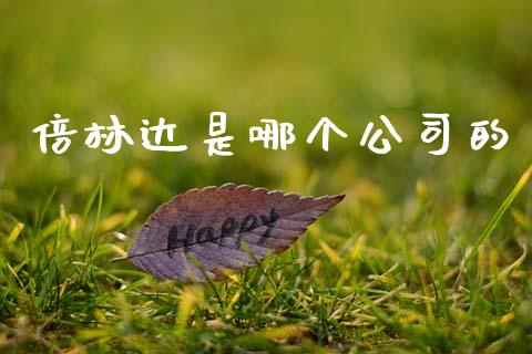 倍林达是哪个公司的_https://www.apanben.com_股市指导_第1张
