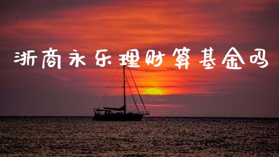 浙商永乐理财算基金吗_https://www.apanben.com_国际财经_第1张