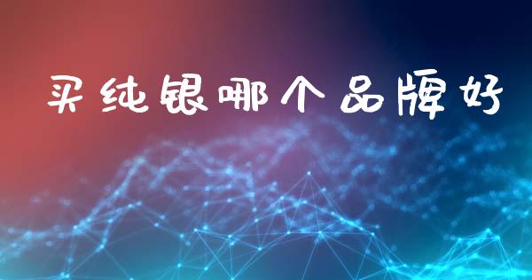 买纯银哪个品牌好_https://www.apanben.com_国际财经_第1张