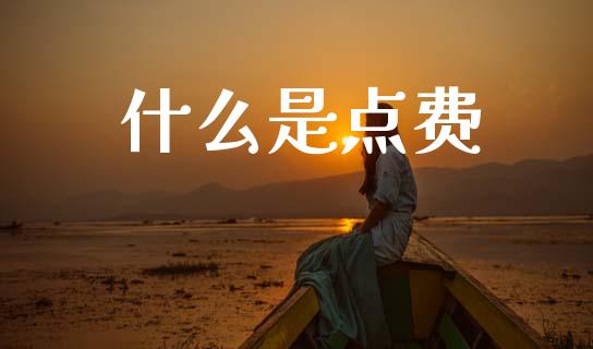 什么是点费_https://www.apanben.com_股票怎么玩_第1张