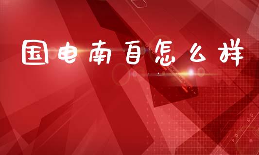 国电南自怎么样_https://www.apanben.com_财经资讯_第1张