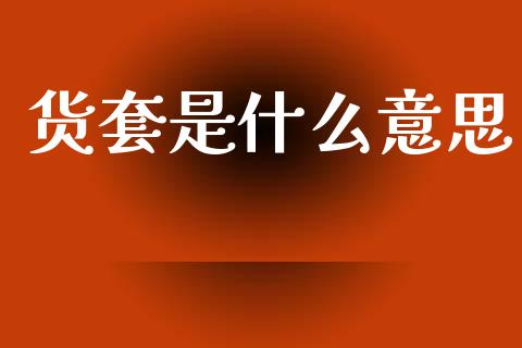 货套是什么意思_https://www.apanben.com_国际财经_第1张